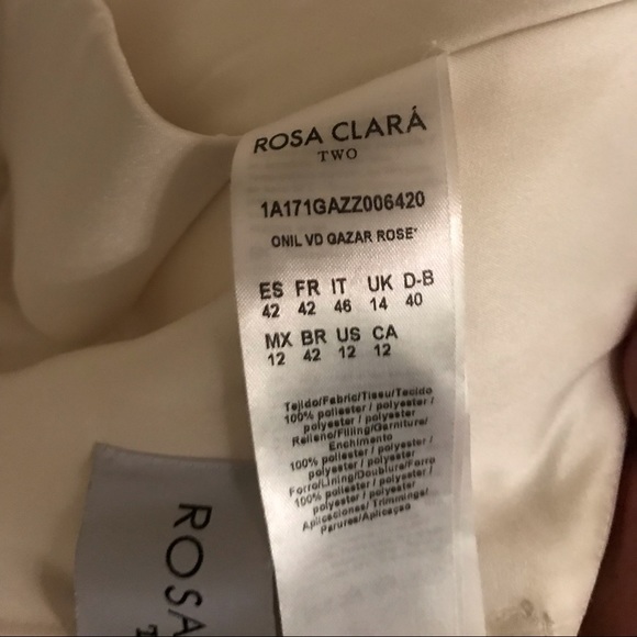 Rosa Clara two onil strapless ballgown - Picture 8 of 8